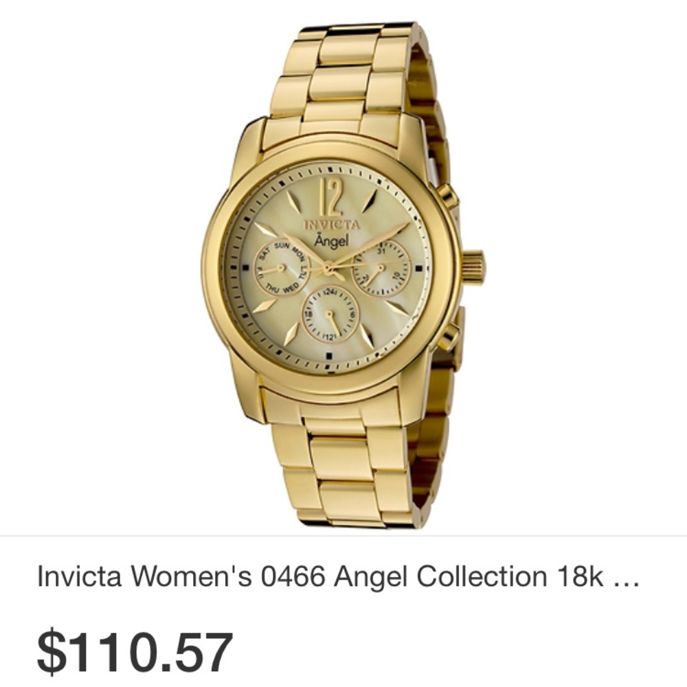 Invicta womens angel watch